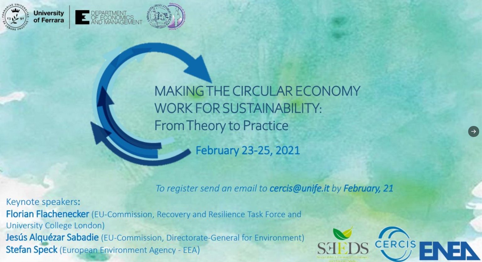 Making the circular economy work for sustainability from theory to practice